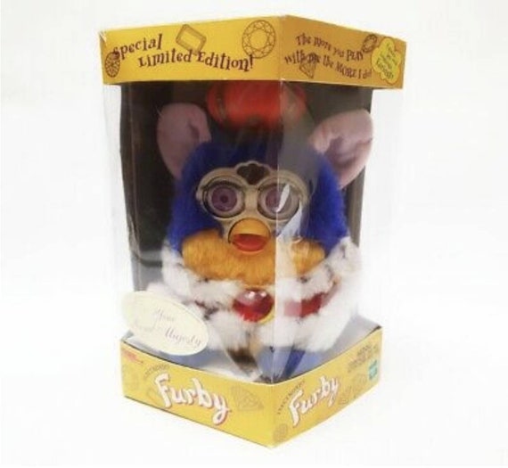 Rare Furby 1998 Your Royal Majesty 