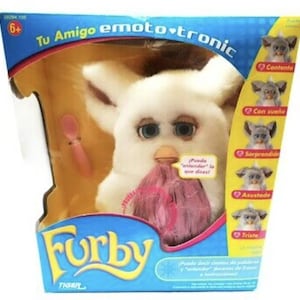 Furby 2005 emoto tronic 59294 PASSIONFRUIT white Furby Hasbro BOXED Highly Rare