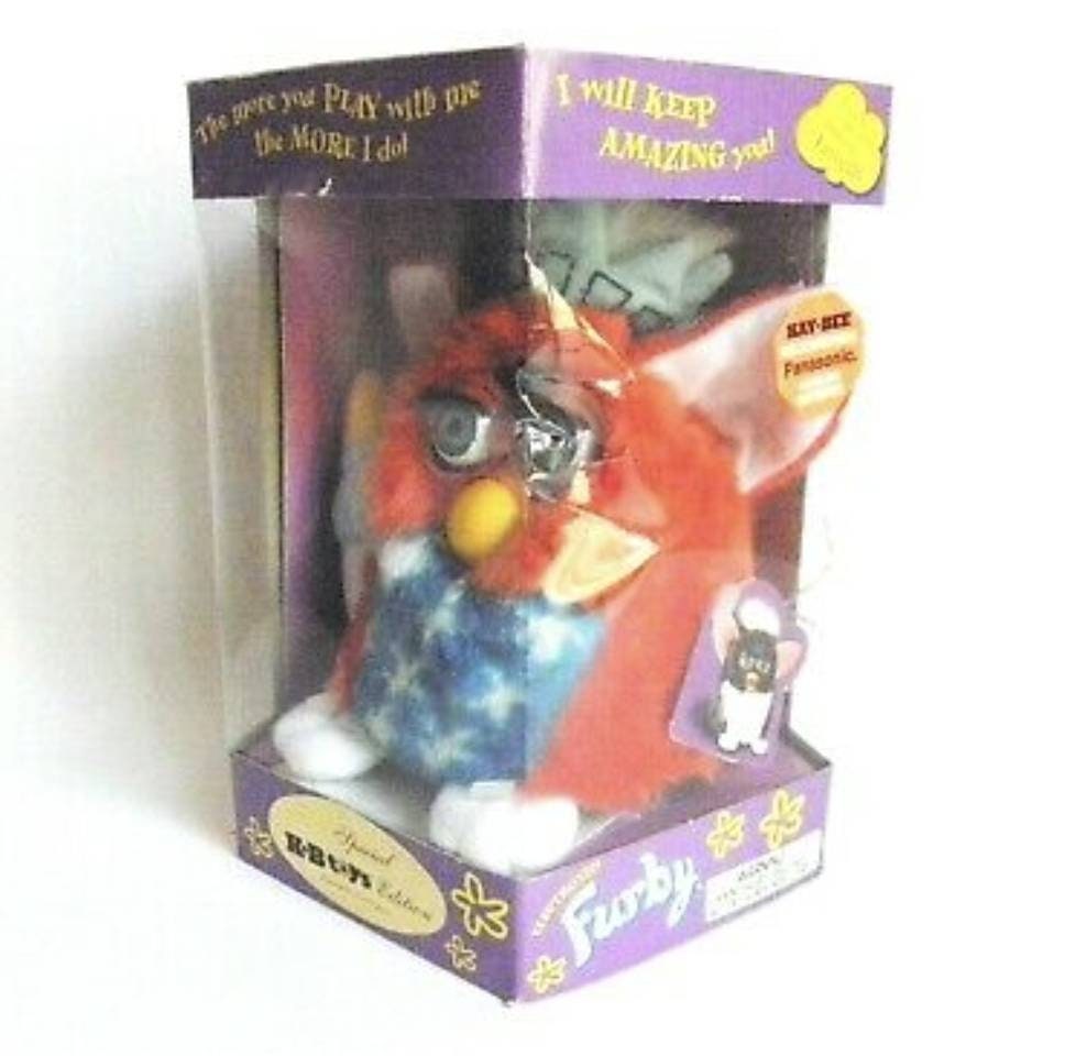 Patriotic Furby 1999 Statue of Liberty Rare Furby Model 70-893