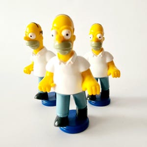 Vintage Very Rare FIGURINE Homer The Simpsons Simpsons TM 1998 FOX
