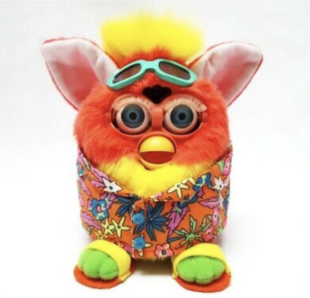 Tropical Furby 1999 Special Edition Model 70-897 Red
