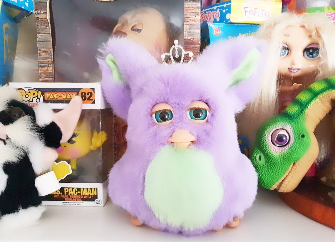 Funky furby 2006 Purple emoto tronic funky furby plush toy Etsy