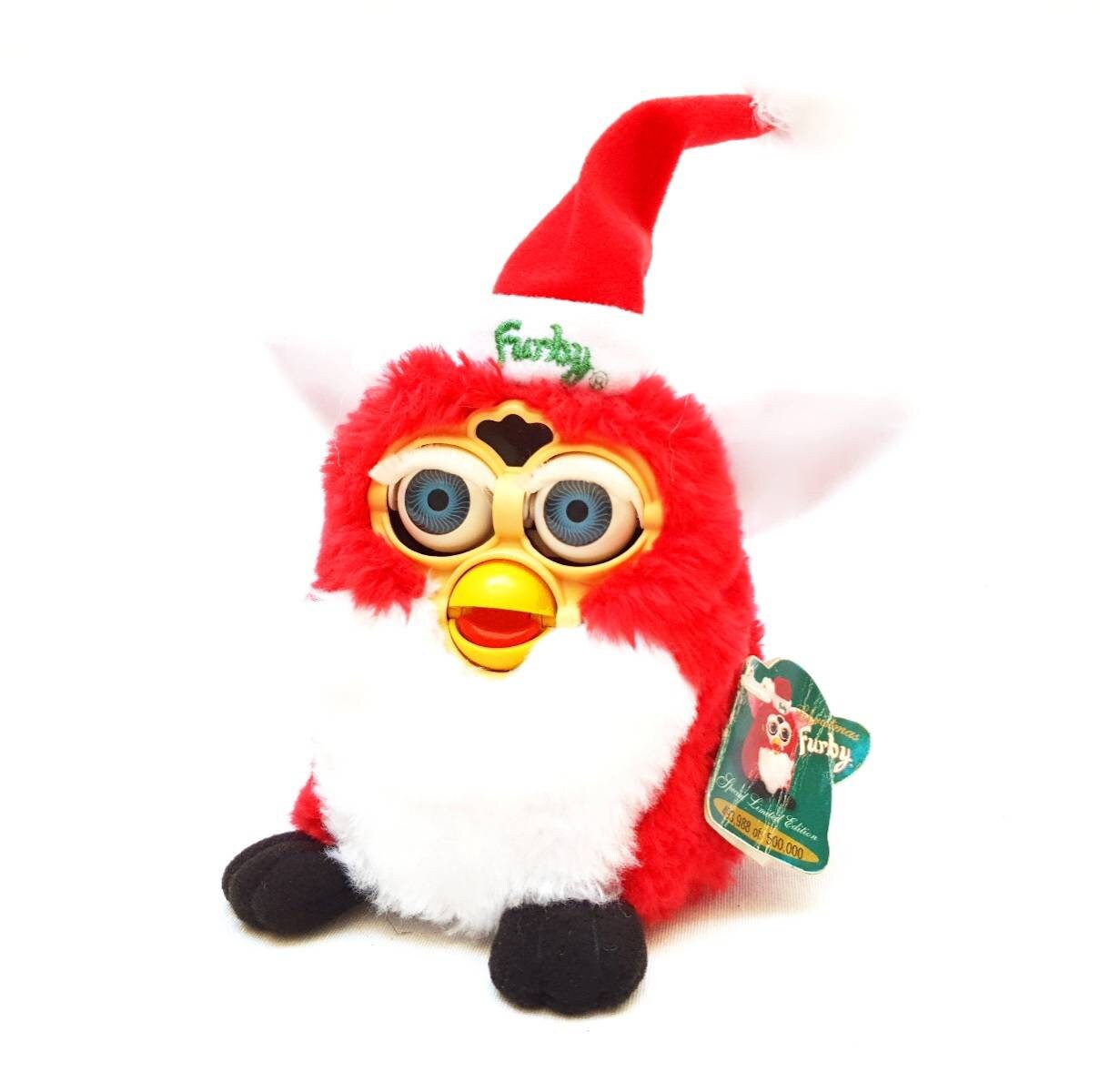 ファービー 1998 サンタファービーぬいぐるみ レッドファービー