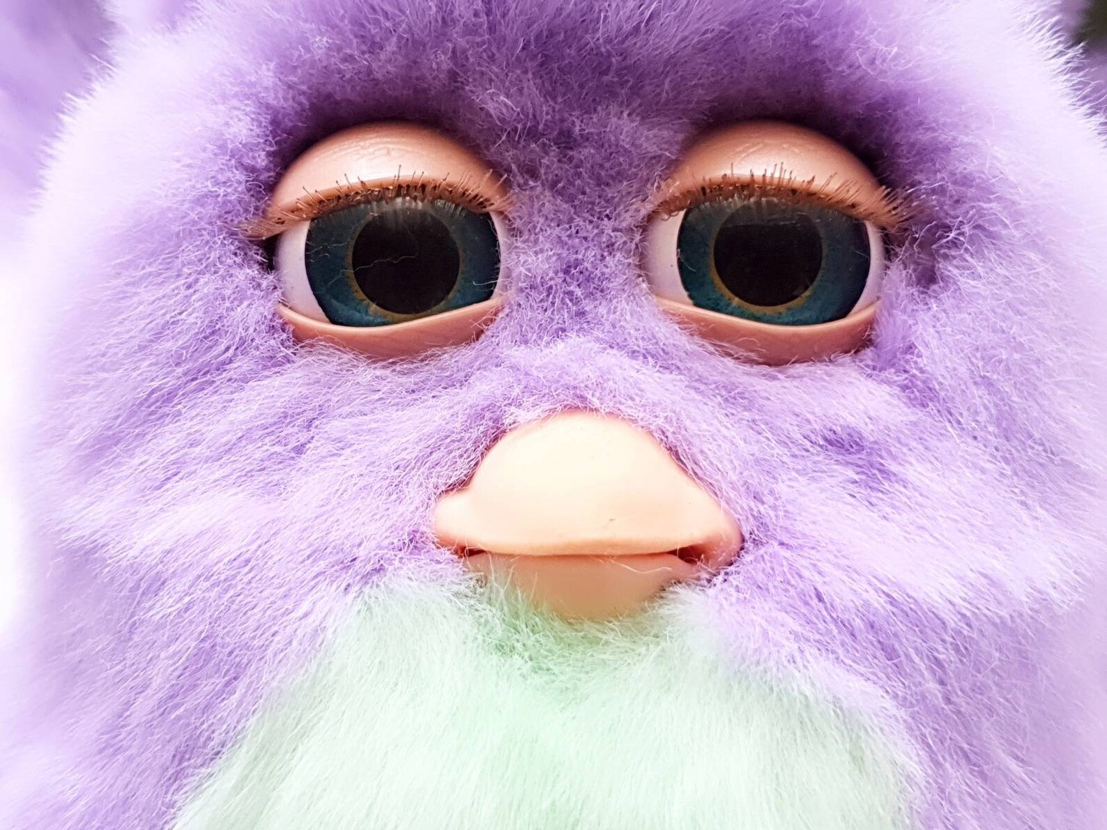 Funky furby 2006 Purple emoto tronic funky furby plush toy Etsy