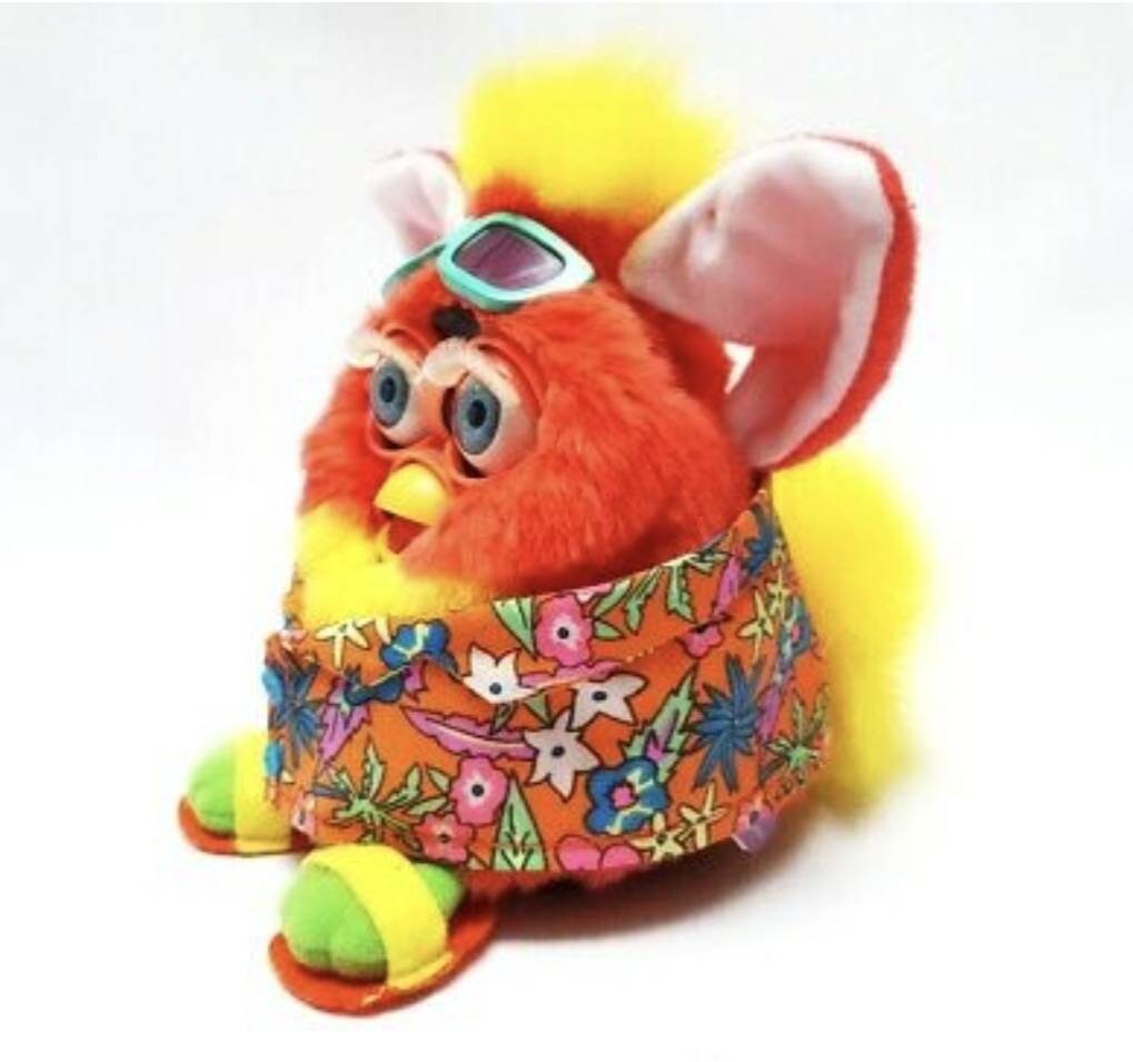 Vintage Tropical Furby Hawaiian Shirt 1999 Special Limited Edition 36 000 for sale online 