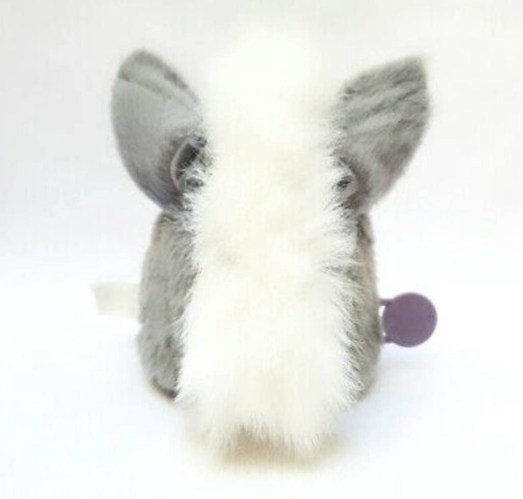 Furby 1998 KOALA Furby Plush Model 70-800 Grey Fur Blue Eyes