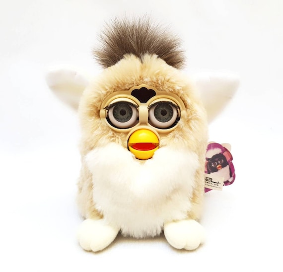 Furby 1998 Bear Furby Plush Toy Model 70-800 Vintage Electronic