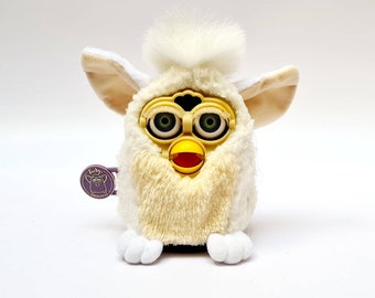 Furby 1998 Lamb furby electronic toy furby plush model 70-800 green eyes spanish version Vintage toy RARE