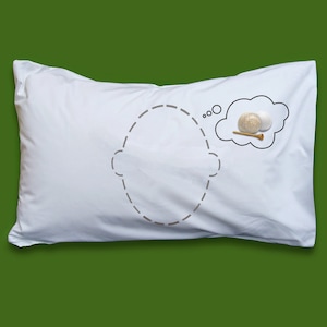 Golf Dream Pillowcase for Golf Lovers - Available with Personalisation - Part of Twisted Twee&#39;s Headcase Pillowslip Range for Sports Fans