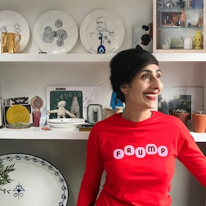Frump t shirt for the stunning older woman