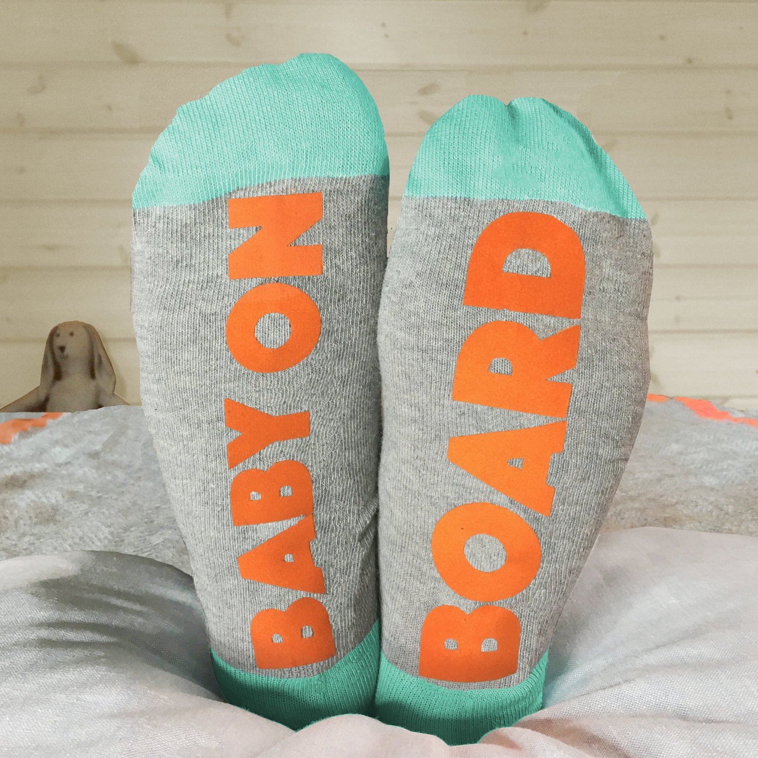 Funny Sock Gift for Mum to Be Baby on Board Socks Feet Up Etsy UK