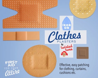 Ensemble de patchs de pansement en plâtre adhésif thermocollant
