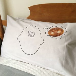 Funny Headcase Sports Pillowcase for Rugby Players and NFL Fans ...