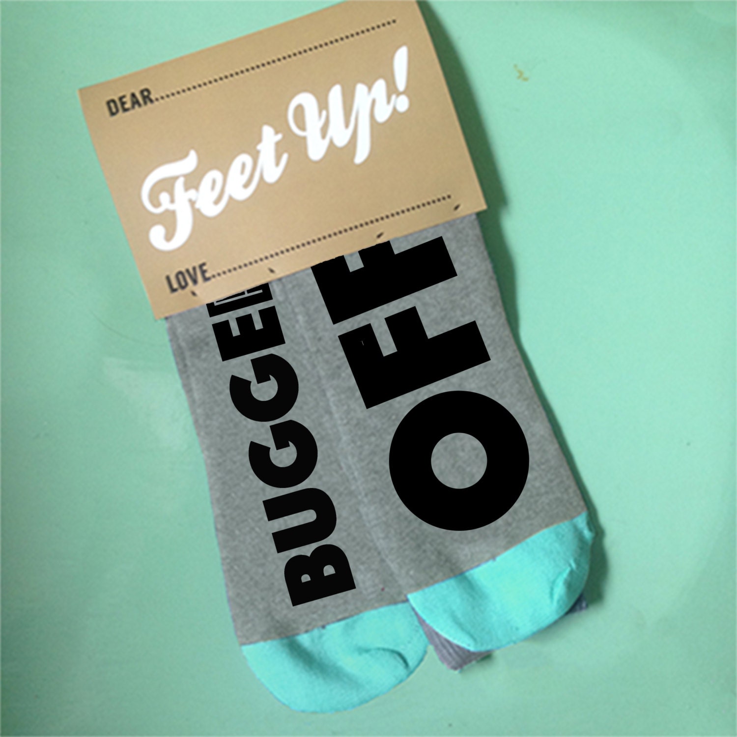 Personalised Socks A Funny Sock Gift Feet Up Socks Etsy UK