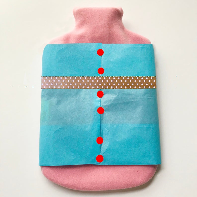 Gin Decanter Joke Hot Water Bottle Soft Cosy Fleece Cover Etsy