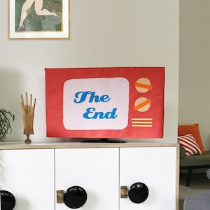 TV Cosy Vintage Fabric Cover