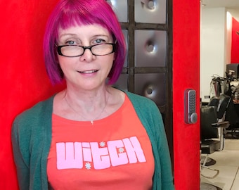 Witch t shirt for the Happy Feminist