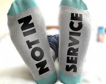 Personalised Socks - A Funny Sock Gift - Feet Up! Socks