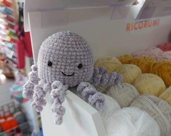 Pupura Polypus Reversible Octopus amigurmi crochet pattern PDF (UK)