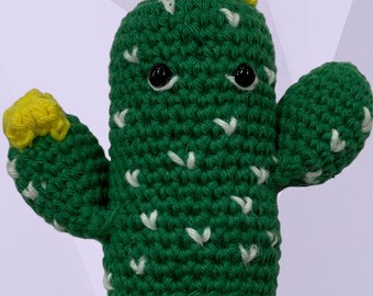 Charley the Cactus crochet pattern PDF (UK)