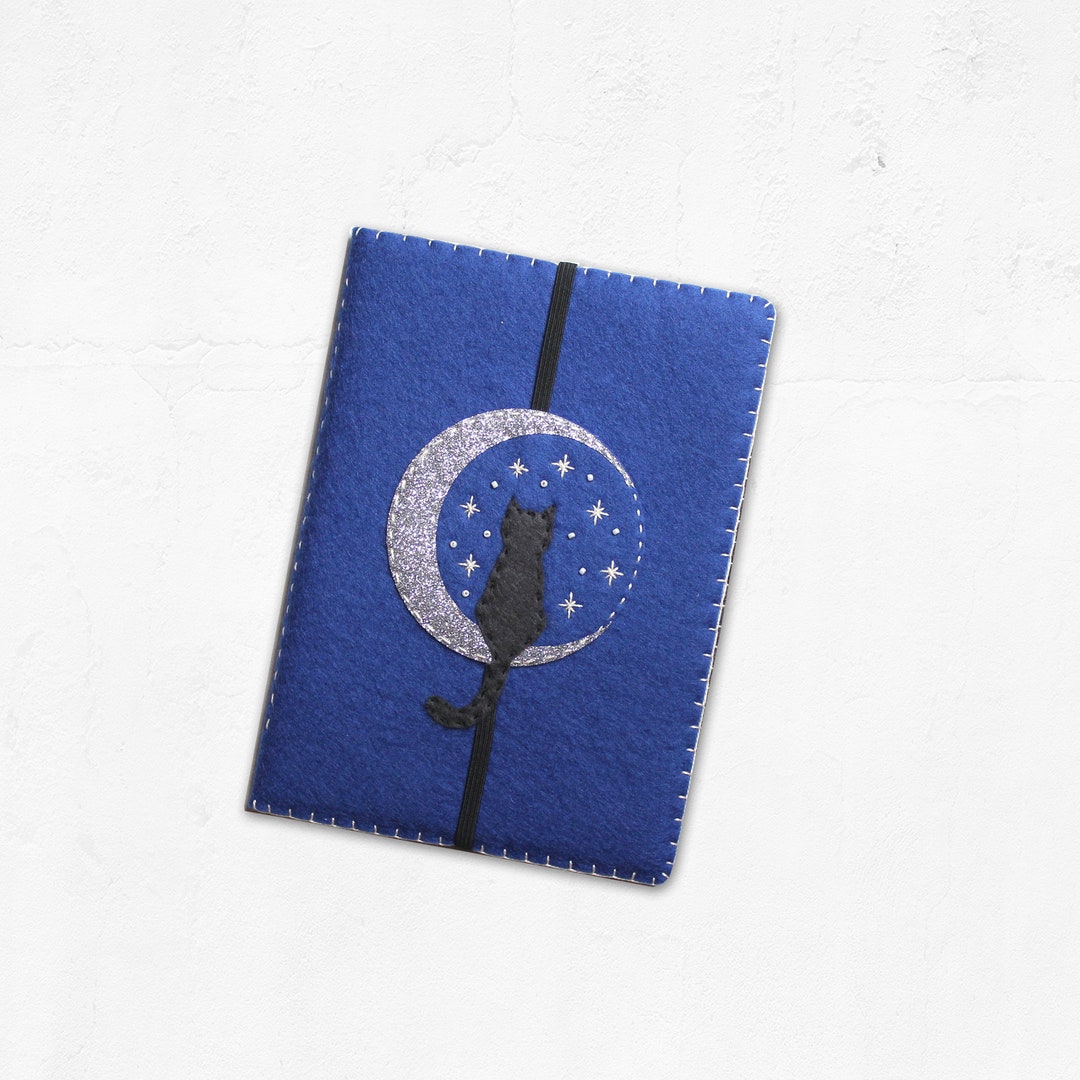 Cat Kindle Case Moon Paperwhite Cover Black Cat Kindle Etsy