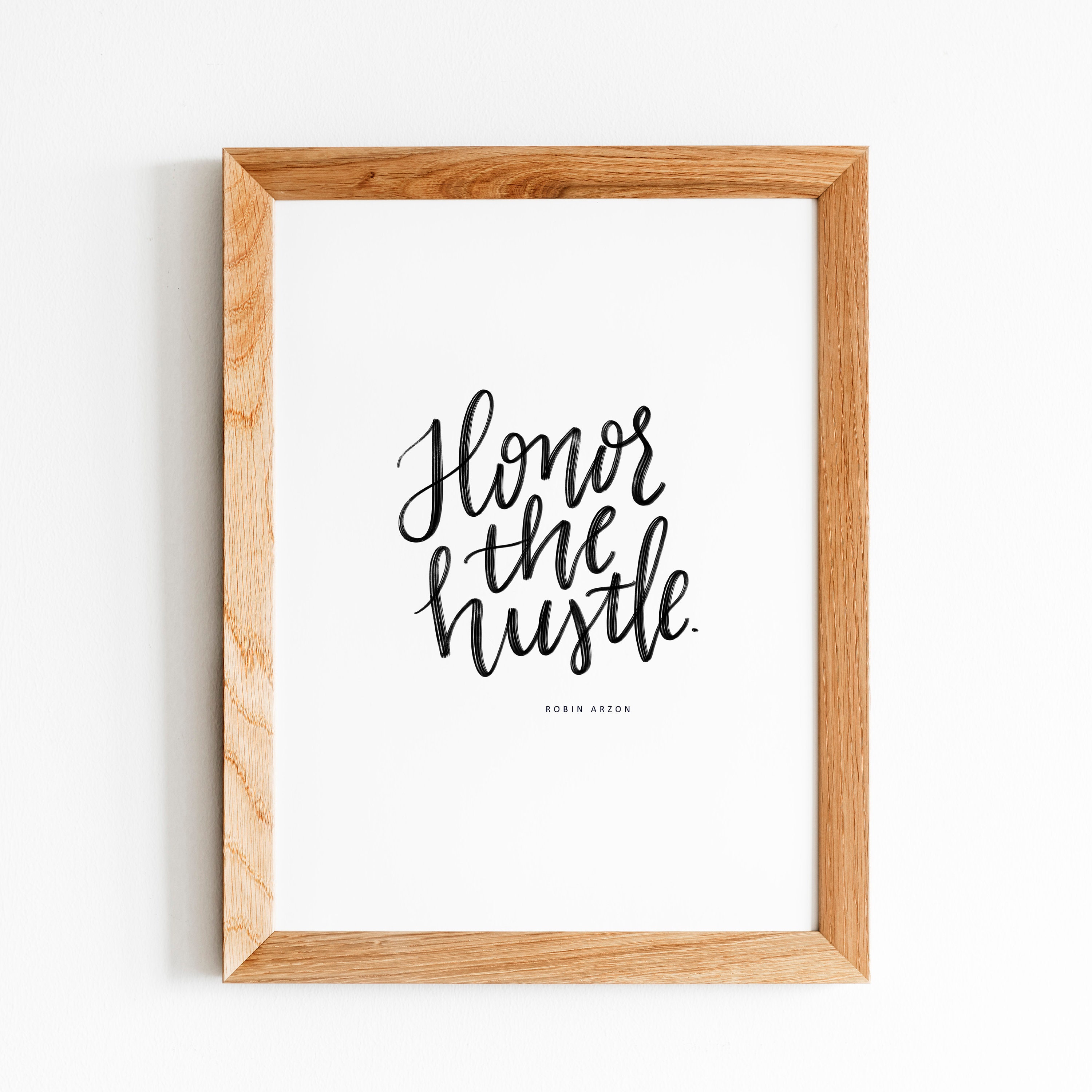 Honor the Hustle Alex Toussaint Digital Print Hand - Etsy