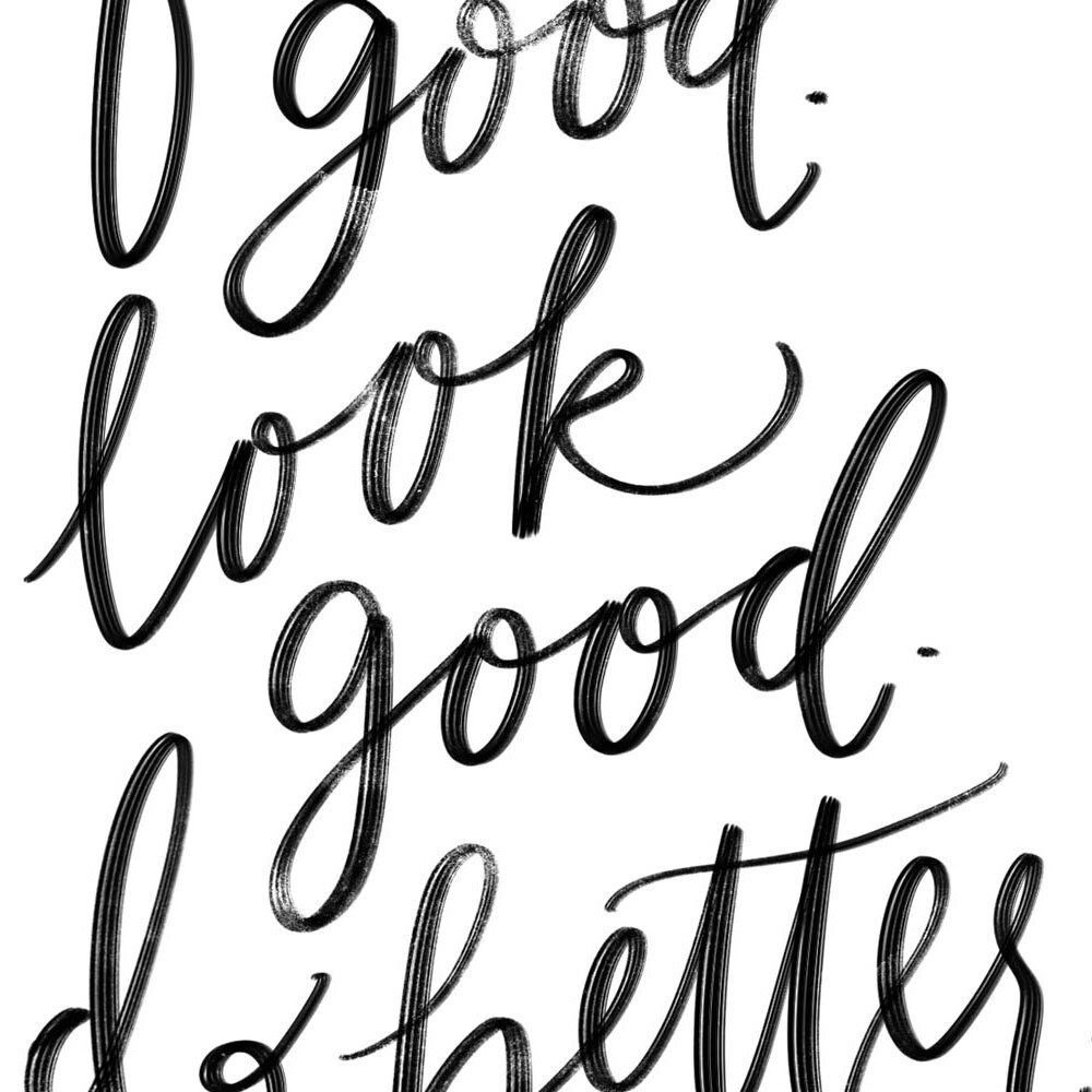 Feel Good Look Good Do Better Alex Toussaint Digital Print Etsy Feel Good Look Good Do Better Alex Toussaint Digital Print Etsy