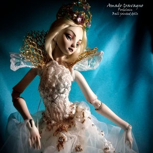 Made to order Circe Porcelain ball jointed bjd, enchanted fine art doll, bjd full set, luxury bisque puppe bambole biscuit fashion nymph fae