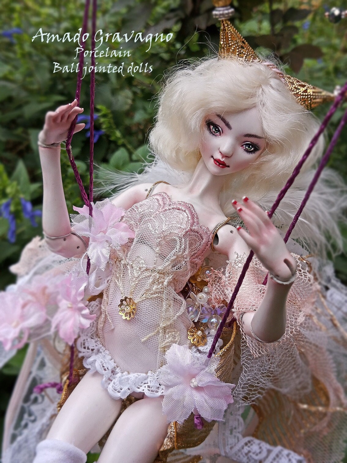Porcelain Bjd Ball Joint Doll Bjd Porcelain Doll ArtStation 3D
