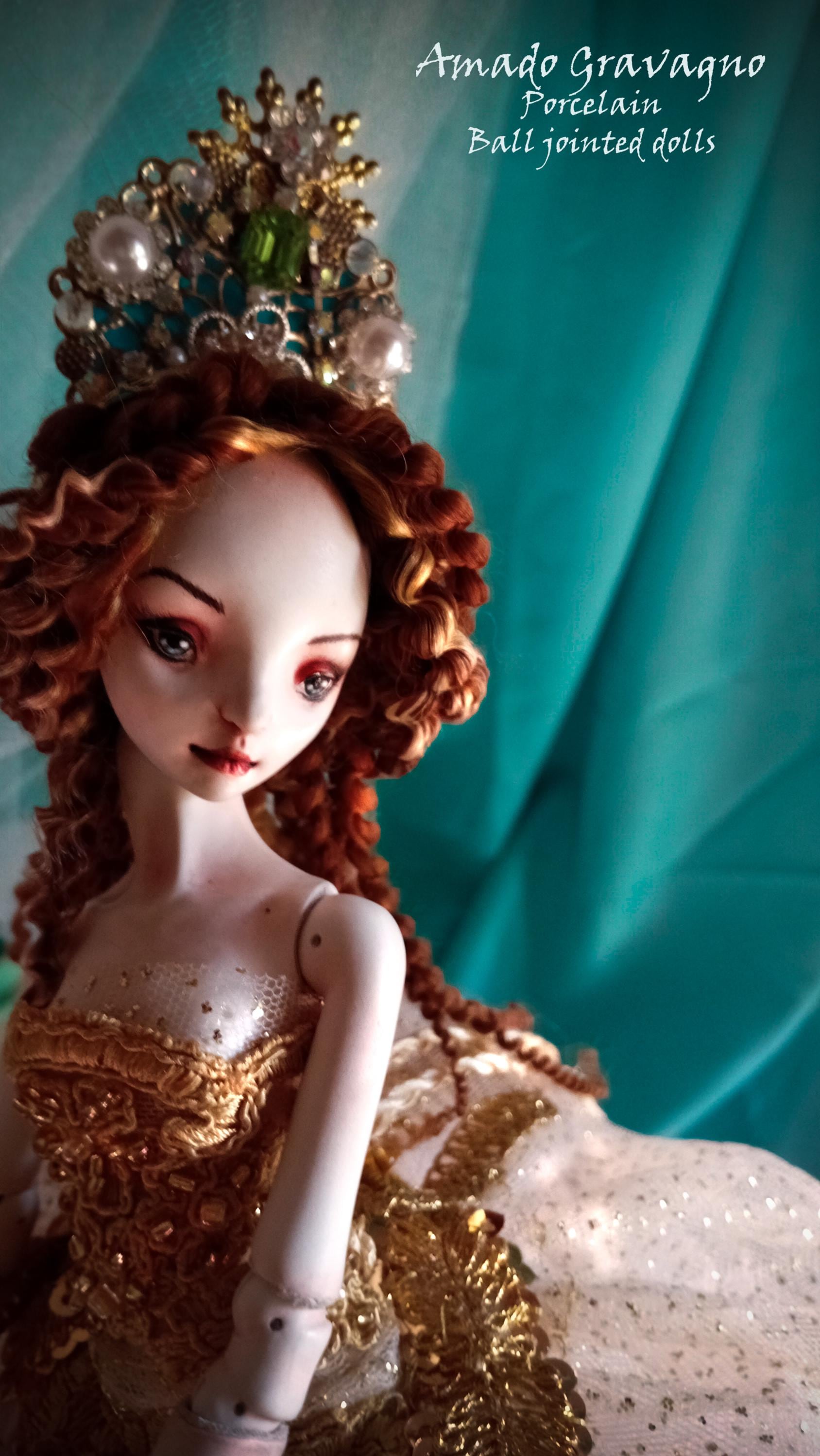 Fine porcelain doll - Etsy 日本