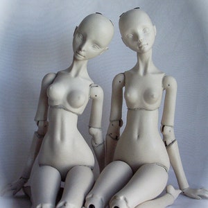 MADEtoORDER malena CLASSIC Leere unbemalte Porzellan bjd Kugelgelenk unikat Kunstpuppe Herz Mode Unikat vergessene Nymphe Feen