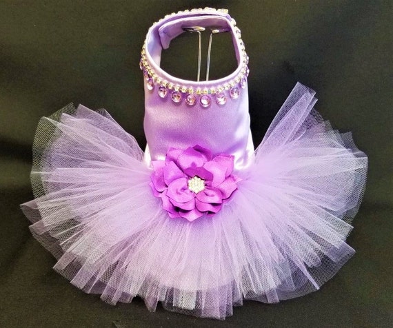 purple dog tutu