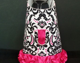 Damask Vest! Dog Vest, Dog Clothes, Dog Harness, Harness Vest, Pet Clothes