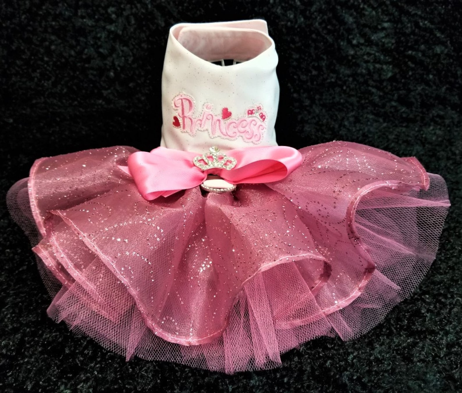 Princess Dog Harness Dress. Xsmall Dog Dress to Large Dog Etsy