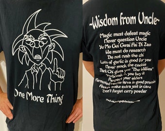JACKIE CHAN ADVENTURES - Uncle One More Thing shirt tshirt