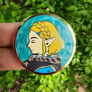 Tears of the Kingdom inspired Enamel Pin Princess