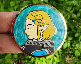 Tears of the Kingdom inspired Enamel Pin Princess