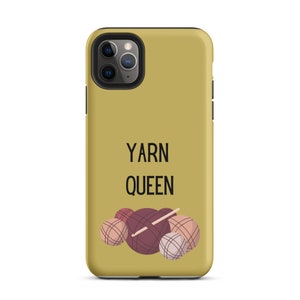 Yarn Queen iPhone Case