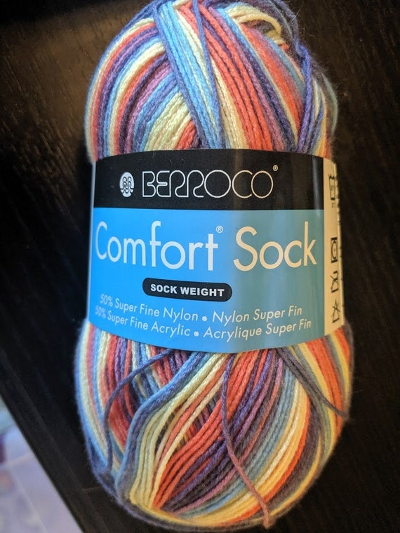 Berroco Comfort Sock Yarn Variegated Color 1831 Etsy