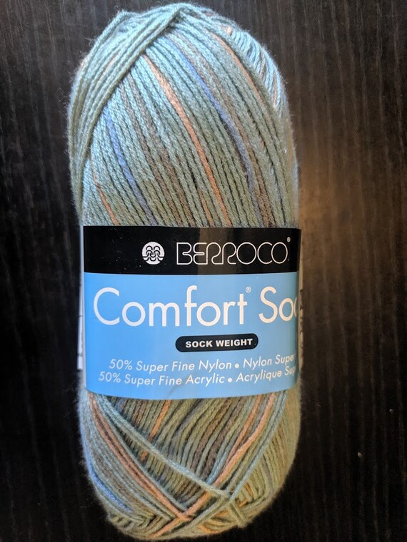 Berroco Comfort Sock Yarn Variegated Color 1813 Etsy