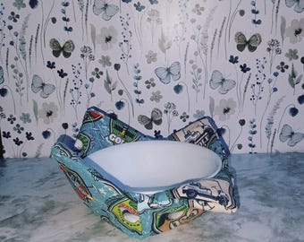 Golf theme soup bowl holder - Microwave Safe - 100% cotton