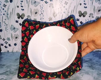 Strawberry Microwave Safe Bowl Holder