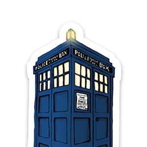 Tardis Sticker
