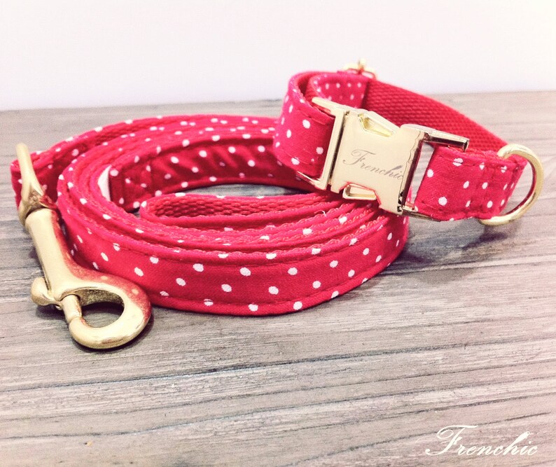 Adjustable dog collar Lola Etsy