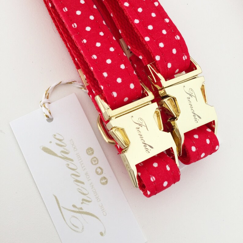 Adjustable dog collar Lola Etsy