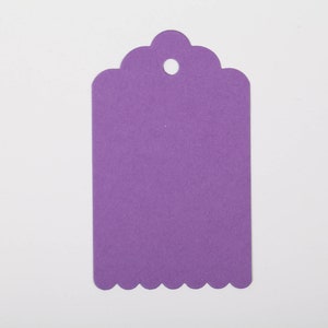 25 große Geschenkanhänger Anhänger Etiketten Gift Tags Labels Farbe wählbar Bild 2