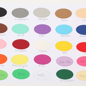 25 ovale Geschenkanhänger Anhänger Etiketten Gift Tags Labels Farbe wählbar Bild 2