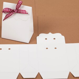 Bastel-Set Stanzteile 10 Gastgeschenke Schachteln Geschenktüte Rohlinge für Tüten Bild 9
