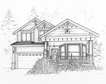 Architecture Sketch Drawing House - Architecture
