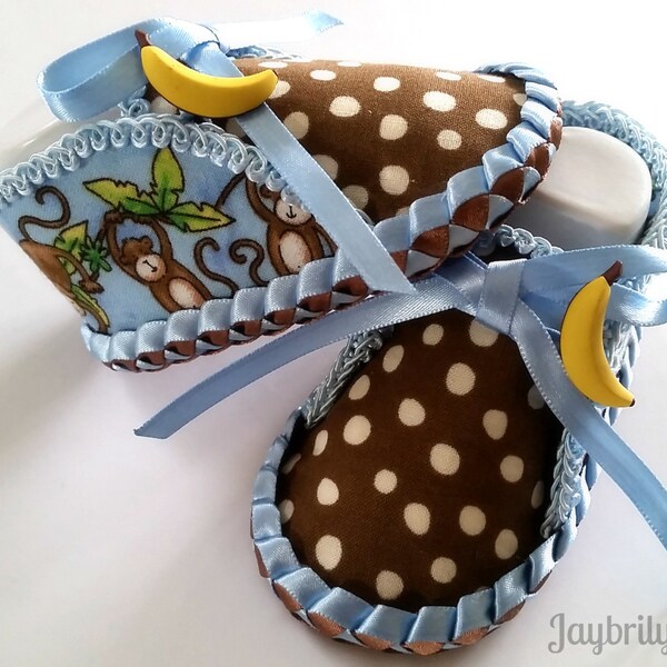 Cute Baby Boy Boots - Handmade Baby Boy Shoes - Boots for a Newborn Baby Boy - Different and Unique Baby Shower Gift for Boy